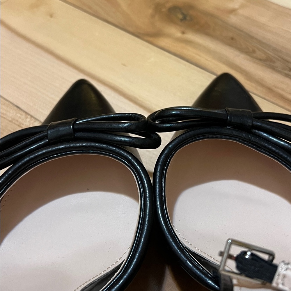 RAID Black Women's Heels with Bow Accent - Picture 13 of 17